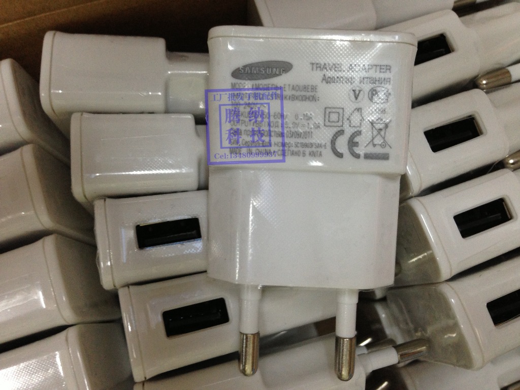 【工厂批发 三星i9300 i9220 N7100 USB直充 足1A充电头 质量稳定】价格,厂家,图片,手机转接头,深圳市福田区腾纳通讯产品经营部-